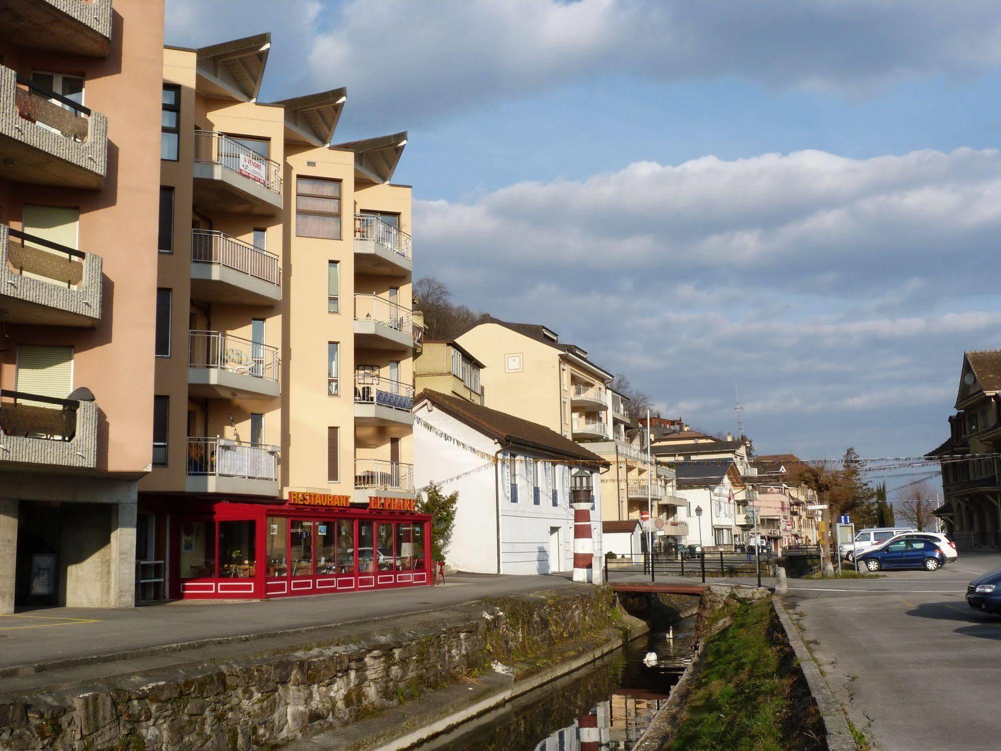Le Lacustre 4Th Floor Port-Valais Esterno foto